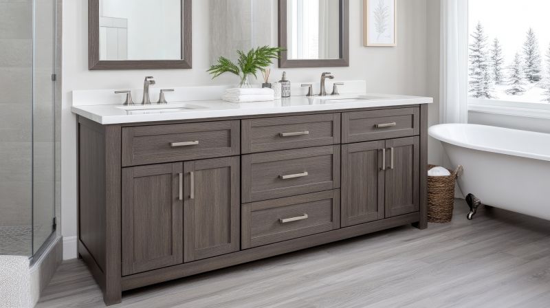 Contemporary Vanity Setup